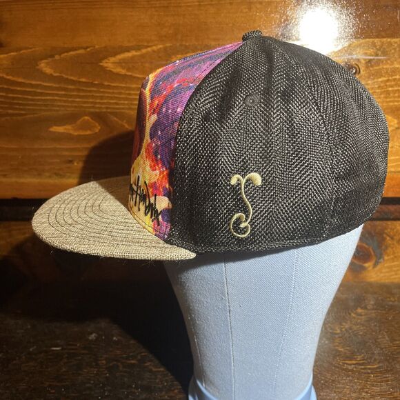 Grassroots Calif Jimi Hendrix Rocking Artwork Collection Purple Haze Hat New - Picture 6 of 7